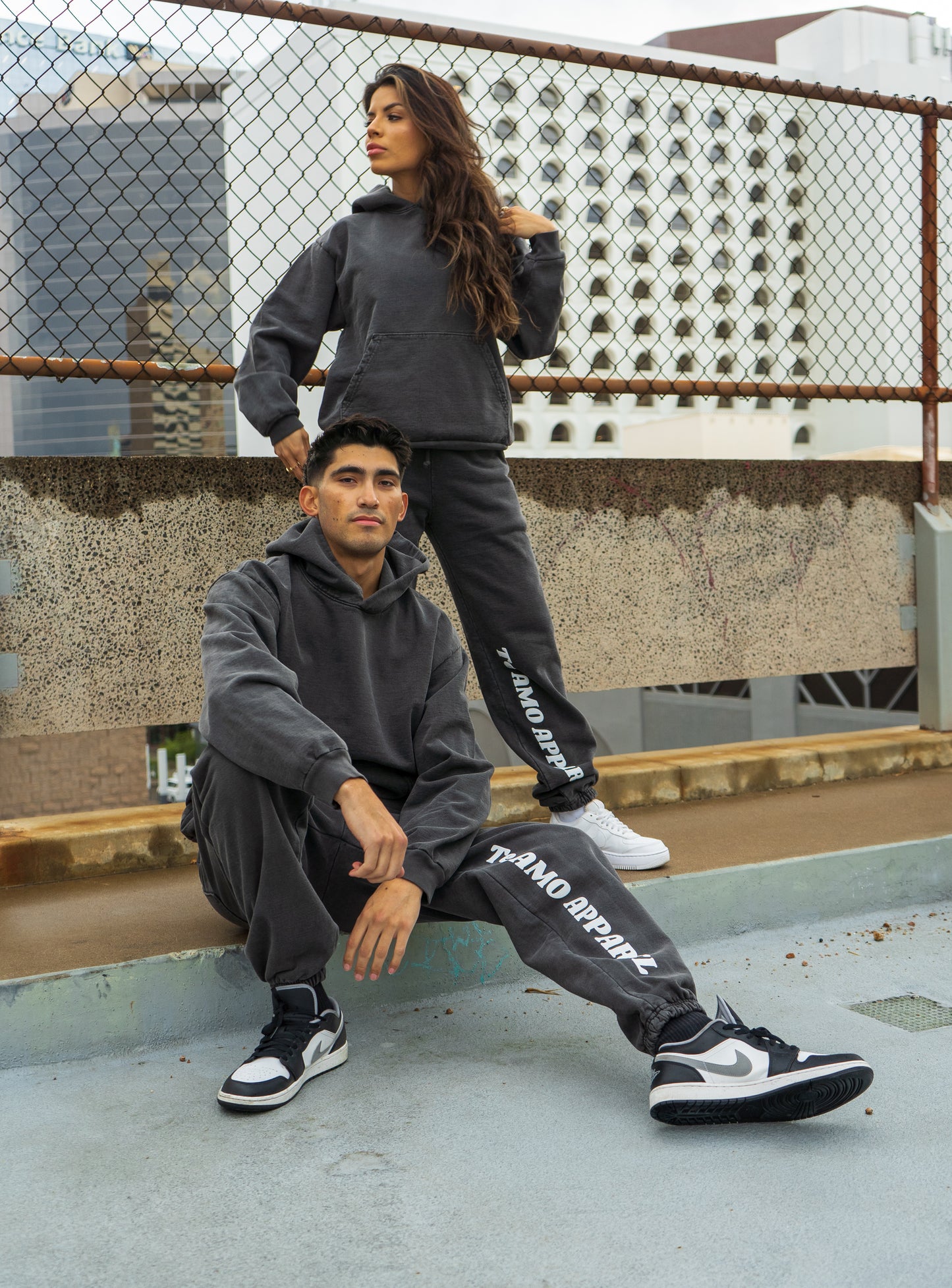 TE AMO Sweatpants (vintage grey)